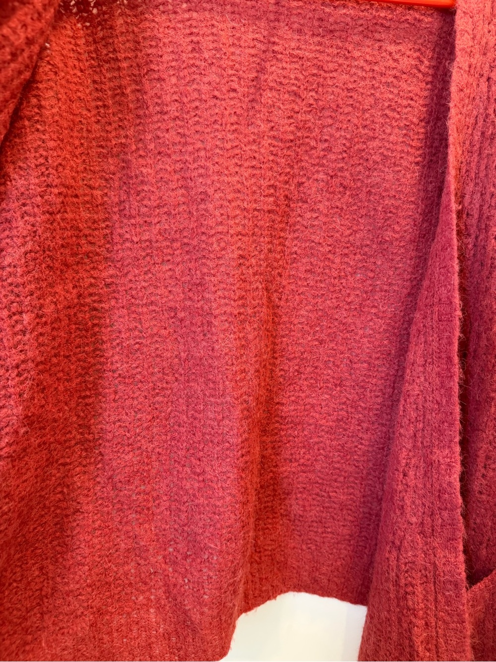 Free People Weekend Getaway Cardigan Alpaca Nylon Cozy Open Front S - Picture 6 of 14